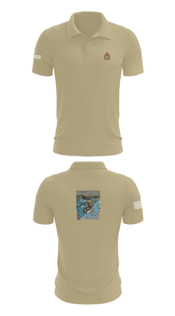 Short Sleeve Performance Polo, 34th DSB, Army, Teamtime, Team time, sublimation, custom sports apparel, team uniforms, spirit wear, spiritwear, sports uniforms, custom shirts, team store, custom team store, fundraiser sports, apparel fundraiser