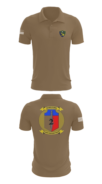 Task Force 61/2 50410807 Short Sleeve Performance Polo - 7