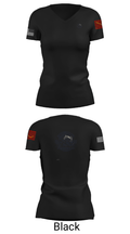 VAQ-131 90962102 Women's Short Sleeve V-neck Shirt - 27