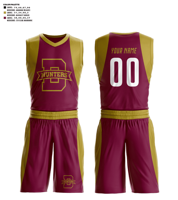 Basketball Uniform, Denfeld High School Basketball, Men's Basketball, Teamtime, Team time, sublimation, custom sports apparel, team uniforms, spirit wear, spiritwear, sports uniforms, custom shirts, team store, custom team store, fundraiser sports, apparel fundraiser