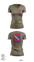 39th Infantry Brigade 34515329 Women's Short Sleeve V-neck Shirt - 127
