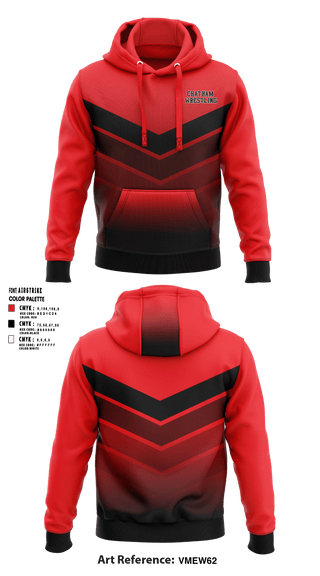 Hoodie, Chatham High School Wrestling, Wrestling, Teamtime, Team time, sublimation, custom sports apparel, team uniforms, spirit wear, spiritwear, sports uniforms, custom shirts, team store, custom team store, fundraiser sports, apparel fundraiser