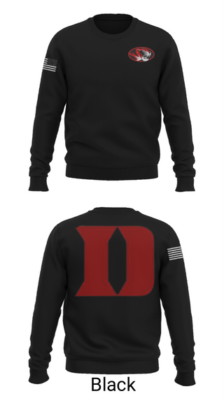 Crew Neck Sweatshirt, Duke High School Golf, Golf, Teamtime, Team time, sublimation, custom sports apparel, team uniforms, spirit wear, spiritwear, sports uniforms, custom shirts, team store, custom team store, fundraiser sports, apparel fundraiser