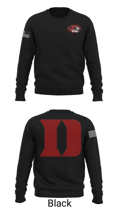 Duke High School Golf 39431491 Crew Neck Sweatshirt - 21