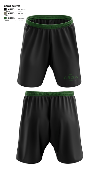Athletic Shorts With Pockets, Back 9 Society, Golf, Teamtime, Team time, sublimation, custom sports apparel, team uniforms, spirit wear, spiritwear, sports uniforms, custom shirts, team store, custom team store, fundraiser sports, apparel fundraiser