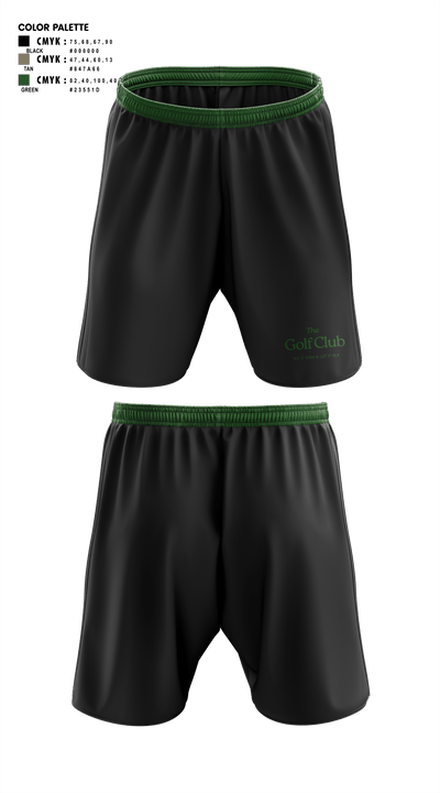 Back 9 Society 70122466 Athletic Shorts With Pockets - 1