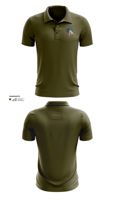 DireWulf 20740518 Short Sleeve Performance Polo - 2