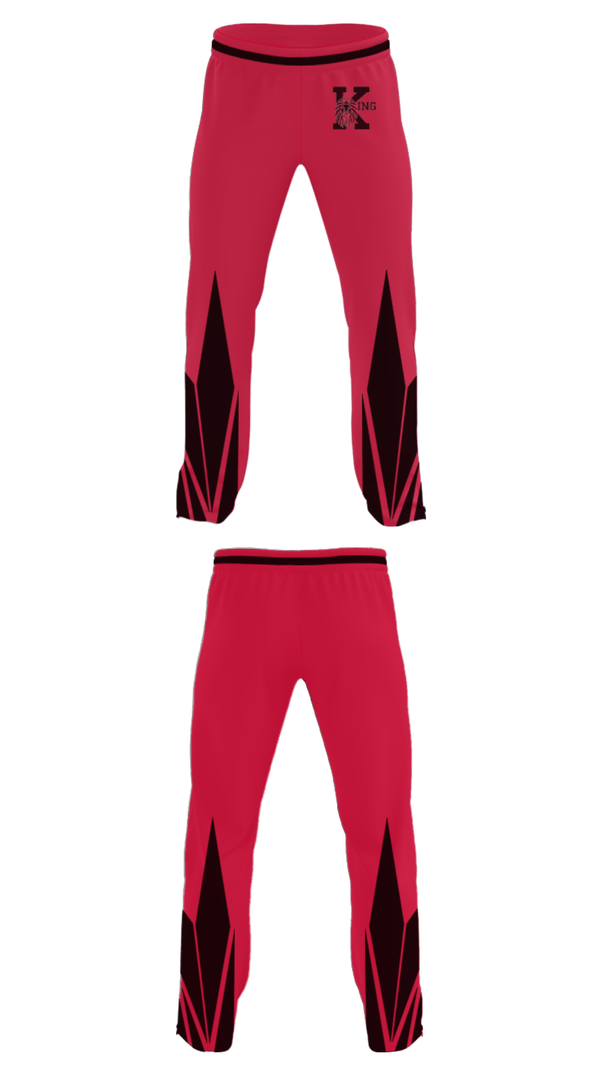 Sweatpants, Martin Luther King Jr High School Tennis, Tennis, Teamtime, Team time, sublimation, custom sports apparel, team uniforms, spirit wear, spiritwear, sports uniforms, custom shirts, team store, custom team store, fundraiser sports, apparel fundraiser