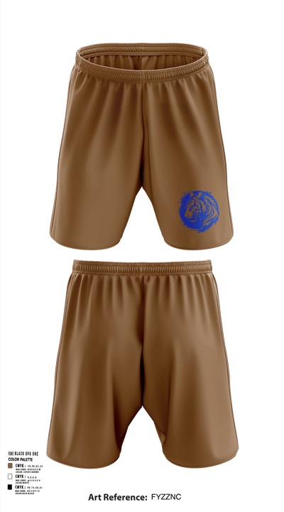 312th HR CO, A1 Postal 64167397 Athletic Shorts With Pockets - 152