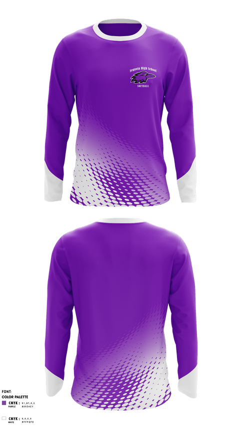 Long Sleeve Performance Shirt, Sequoia High School Softball, Softball, Teamtime, Team time, sublimation, custom sports apparel, team uniforms, spirit wear, spiritwear, sports uniforms, custom shirts, team store, custom team store, fundraiser sports, apparel fundraiser