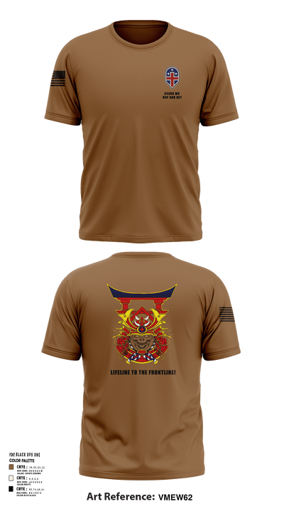 343rd Medical Hospital Augmentation Detachment 45513256 Short Sleeve Performance Shirt - 155
