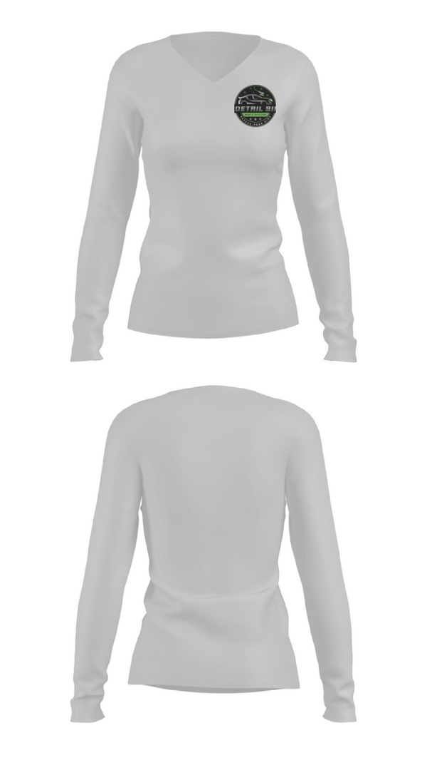 Womens Long Sleeve Vneck Shirt, Detail 911, , Teamtime, Team time, sublimation, custom sports apparel, team uniforms, spirit wear, spiritwear, sports uniforms, custom shirts, team store, custom team store, fundraiser sports, apparel fundraiser