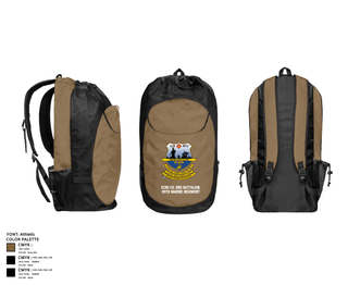 Gear Bag, Echo Co. 2nd battalion, 25th Marine Regiment, , Teamtime, Team time, sublimation, custom sports apparel, team uniforms, spirit wear, spiritwear, sports uniforms, custom shirts, team store, custom team store, fundraiser sports, apparel fundraiser