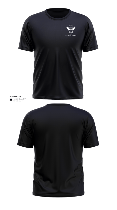 DC-1 Outlaws 94538191 Short Sleeve Performance Shirt - 1