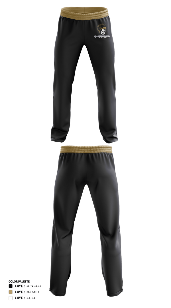 Sweatpants, Millington Central High School Cross Country, Cross Country, Teamtime, Team time, sublimation, custom sports apparel, team uniforms, spirit wear, spiritwear, sports uniforms, custom shirts, team store, custom team store, fundraiser sports, apparel fundraiser
