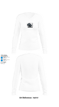Centralia High School Wrestling 30669700 Women's Long Sleeve V-neck Shirt -1 15