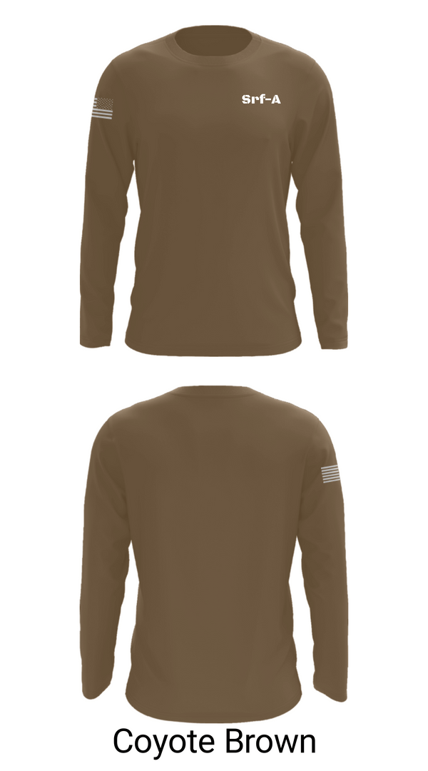 Long Sleeve Performance Shirt, Srf-A, Navy, Teamtime, Team time, sublimation, custom sports apparel, team uniforms, spirit wear, spiritwear, sports uniforms, custom shirts, team store, custom team store, fundraiser sports, apparel fundraiser