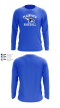 Plainview Little League 37284213 Long Sleeve Performance Shirt 22