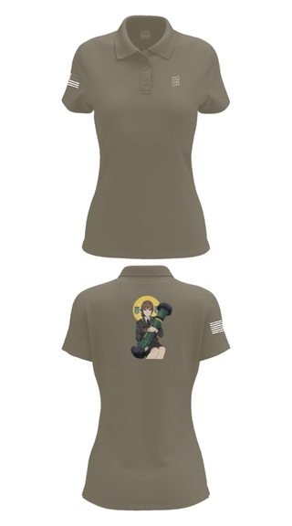 Women's Short Sleeve Performance Polo, 3/7, Marines, Teamtime, Team time, sublimation, custom sports apparel, team uniforms, spirit wear, spiritwear, sports uniforms, custom shirts, team store, custom team store, fundraiser sports, apparel fundraiser