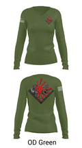 CLC 36 SUPPLY 30300960 Women's Long Sleeve V-neck Shirt -1 57