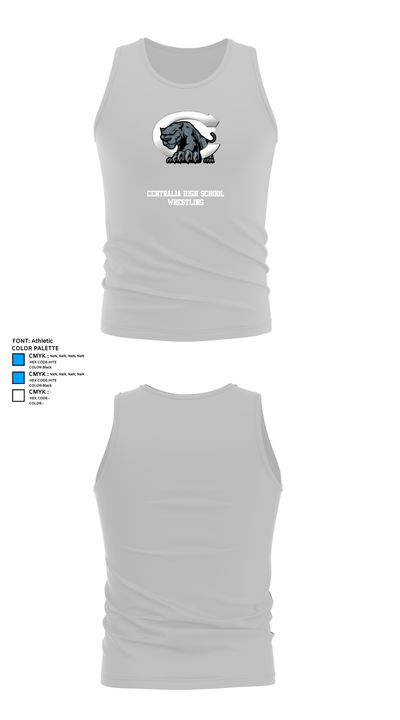 Centralia High School Wrestling 30669700 Tank Top - 13