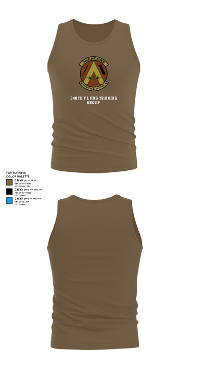 340th Flying Training Group 94922399 Tank Top - 19