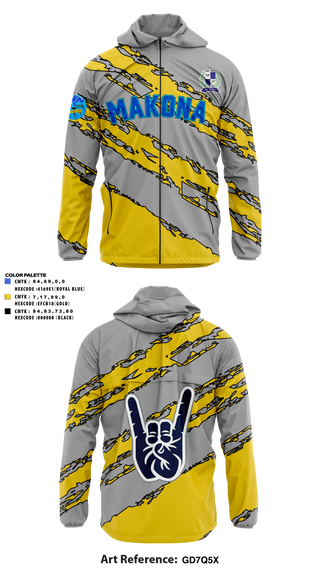 Windbreaker, MAKONA Frat, E-Sports, Teamtime, Team time, sublimation, custom sports apparel, team uniforms, spirit wear, spiritwear, sports uniforms, custom shirts, team store, custom team store, fundraiser sports, apparel fundraiser