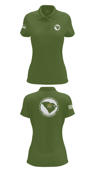 Womens Short Sleeve Performance Polo, Bravo 3, National Guard, Teamtime, Team time, sublimation, custom sports apparel, team uniforms, spirit wear, spiritwear, sports uniforms, custom shirts, team store, custom team store, fundraiser sports, apparel fundraiser