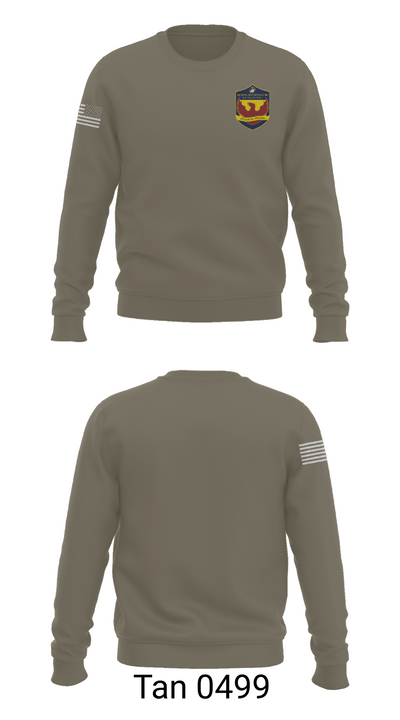 Wounded Warrior Battalion West 51783388 Crew Neck Sweatshirt - 65