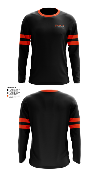 Long Sleeve Performance Shirt, Valhalla Hatchets, , Teamtime, Team time, sublimation, custom sports apparel, team uniforms, spirit wear, spiritwear, sports uniforms, custom shirts, team store, custom team store, fundraiser sports, apparel fundraiser
