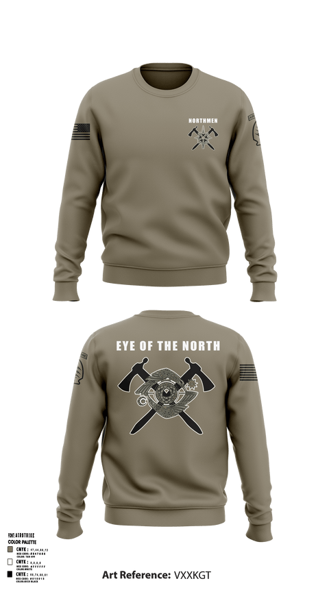 Crew Neck Sweatshirt, 92nd CA BN S2 65710083, Army, Teamtime, Team time, sublimation, custom sports apparel, team uniforms, spirit wear, spiritwear, sports uniforms, custom shirts, team store, custom team store, fundraiser sports, apparel fundraiser