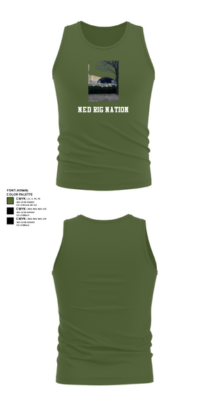 Tank Top, Ned Rig nation, Baseball, Teamtime, Team time, sublimation, custom sports apparel, team uniforms, spirit wear, spiritwear, sports uniforms, custom shirts, team store, custom team store, fundraiser sports, apparel fundraiser