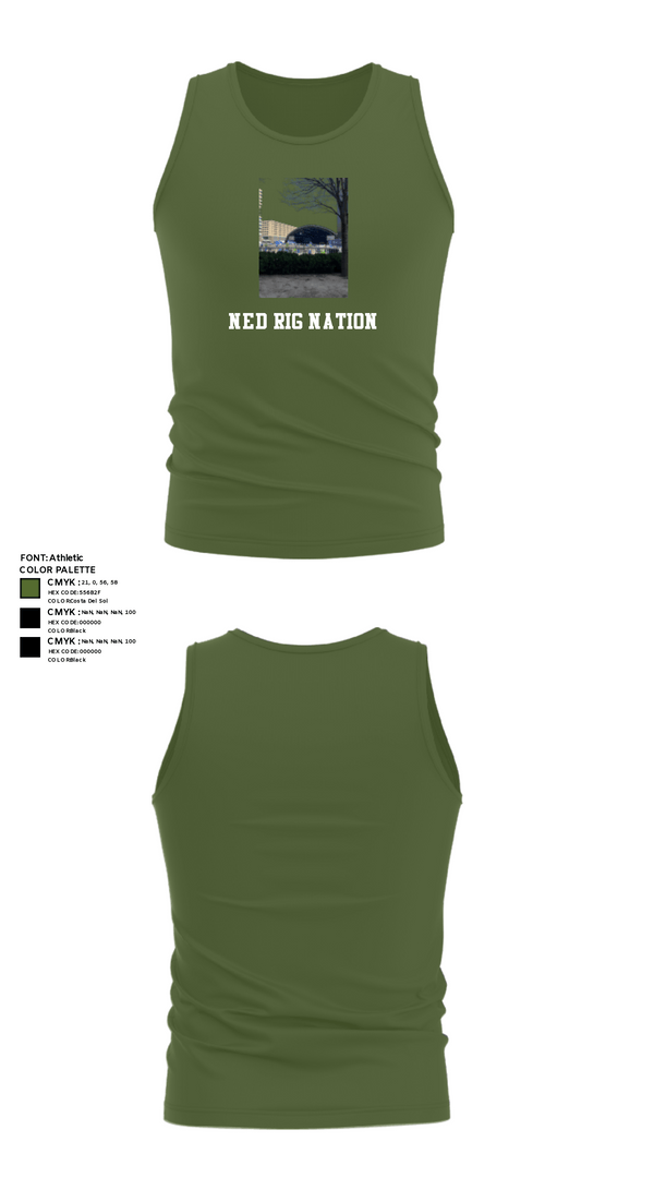 Tank Top, Ned Rig nation, Baseball, Teamtime, Team time, sublimation, custom sports apparel, team uniforms, spirit wear, spiritwear, sports uniforms, custom shirts, team store, custom team store, fundraiser sports, apparel fundraiser