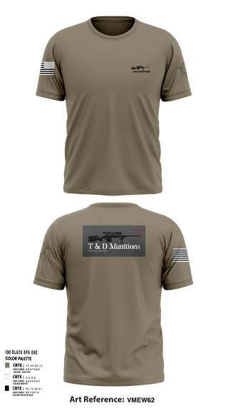 Short Sleeve Performance Shirt, T&D Munitions, , Teamtime, Team time, sublimation, custom sports apparel, team uniforms, spirit wear, spiritwear, sports uniforms, custom shirts, team store, custom team store, fundraiser sports, apparel fundraiser