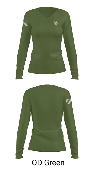 LCCRSRT 65303244 Women's Long Sleeve V-neck Shirt - 54