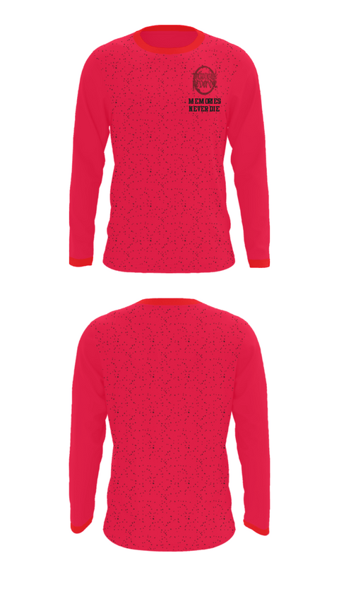 Long Sleeve Performance Shirt, Memories Never Die, , Teamtime, Team time, sublimation, custom sports apparel, team uniforms, spirit wear, spiritwear, sports uniforms, custom shirts, team store, custom team store, fundraiser sports, apparel fundraiser