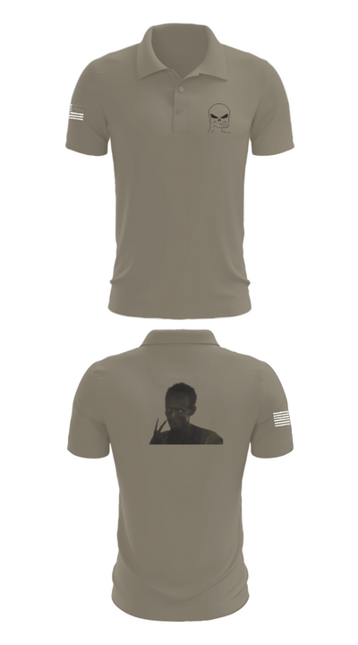 B Co, 303d IEW BN 70126830 Short Sleeve Performance Polo - 67