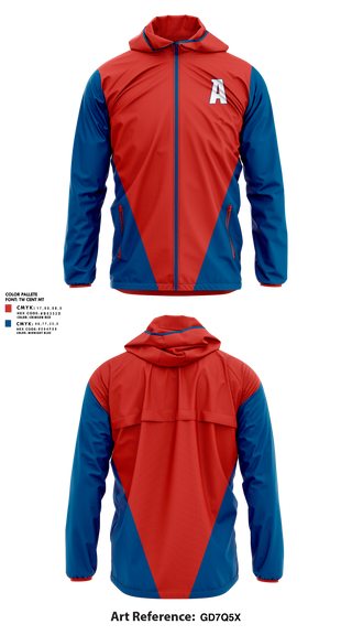 Windbreaker, Arcadia Little League Baseball, Baseball, Teamtime, Team time, sublimation, custom sports apparel, team uniforms, spirit wear, spiritwear, sports uniforms, custom shirts, team store, custom team store, fundraiser sports, apparel fundraiser