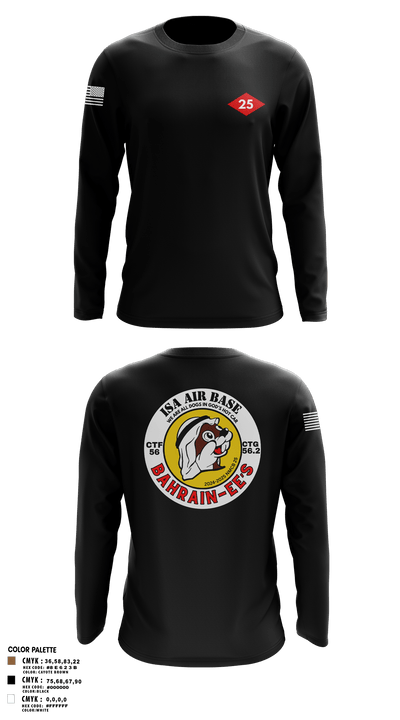 NMCB 25 CTG 56.2 1038255 Long Sleeve Performance Shirt - 107