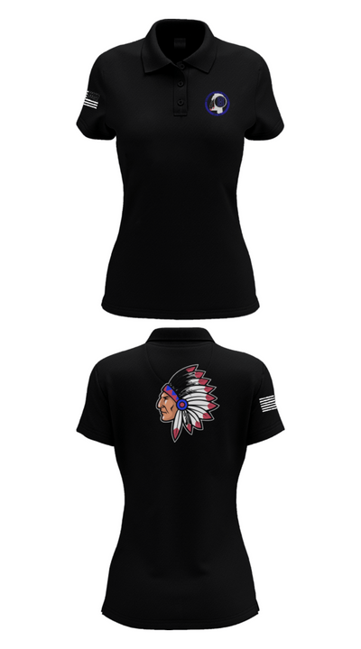 Byhalia High School Cheer 25376847 Women's Short Sleeve Performance Polo  - 36