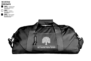 Duffle Bag, Hope Restoration Ministries, , Teamtime, Team time, sublimation, custom sports apparel, team uniforms, spirit wear, spiritwear, sports uniforms, custom shirts, team store, custom team store, fundraiser sports, apparel fundraiser
