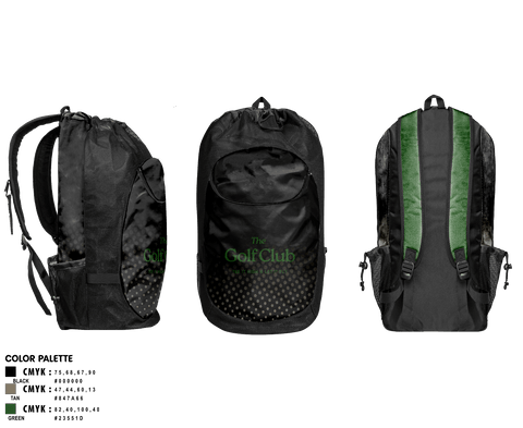 Gear Bag, Back 9 Society, Golf, Teamtime, Team time, sublimation, custom sports apparel, team uniforms, spirit wear, spiritwear, sports uniforms, custom shirts, team store, custom team store, fundraiser sports, apparel fundraiser
