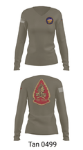 Naval Special Warfare Development Group 34195921 Women's Long Sleeve V-neck Shirt - 39