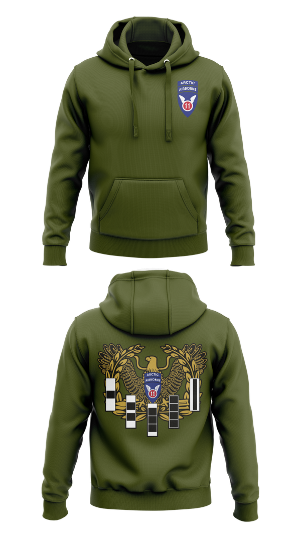 Hoodie, 11th ABN DIV WO, , Teamtime, Team time, sublimation, custom sports apparel, team uniforms, spirit wear, spiritwear, sports uniforms, custom shirts, team store, custom team store, fundraiser sports, apparel fundraiser