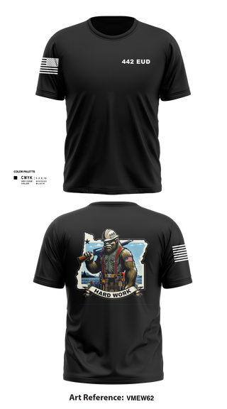 Short Sleeve Performance Shirt, 442 EUD, National Guard, Teamtime, Team time, sublimation, custom sports apparel, team uniforms, spirit wear, spiritwear, sports uniforms, custom shirts, team store, custom team store, fundraiser sports, apparel fundraiser
