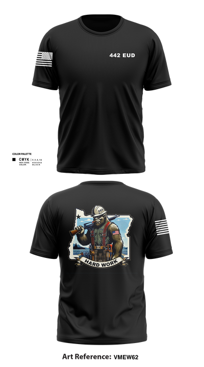 442 EUD 43184922 Short Sleeve Performance Shirt - 180