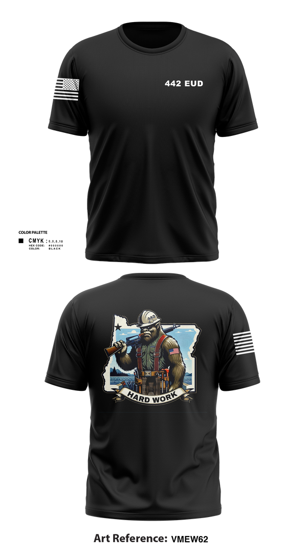 Short Sleeve Performance Shirt, 442 EUD, National Guard, Teamtime, Team time, sublimation, custom sports apparel, team uniforms, spirit wear, spiritwear, sports uniforms, custom shirts, team store, custom team store, fundraiser sports, apparel fundraiser