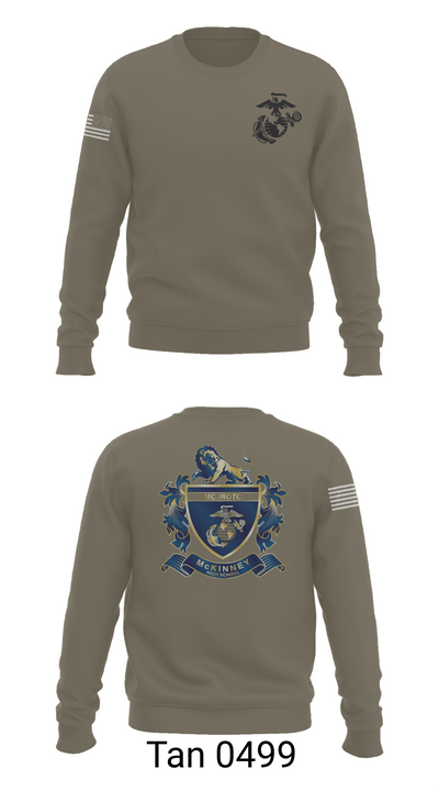 MHS MCJROTC 59562890 Crew Neck Sweatshirt - 65