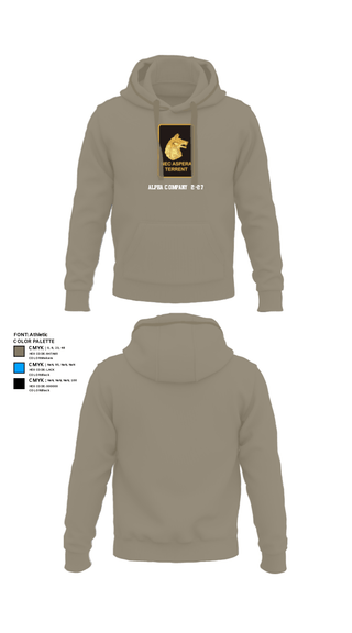 Hoodie, Alpha Company  2-27, Army, Teamtime, Team time, sublimation, custom sports apparel, team uniforms, spirit wear, spiritwear, sports uniforms, custom shirts, team store, custom team store, fundraiser sports, apparel fundraiser