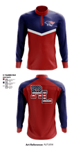Red Land High School Cheer 22621140 Quarter Zip Jacket - 1